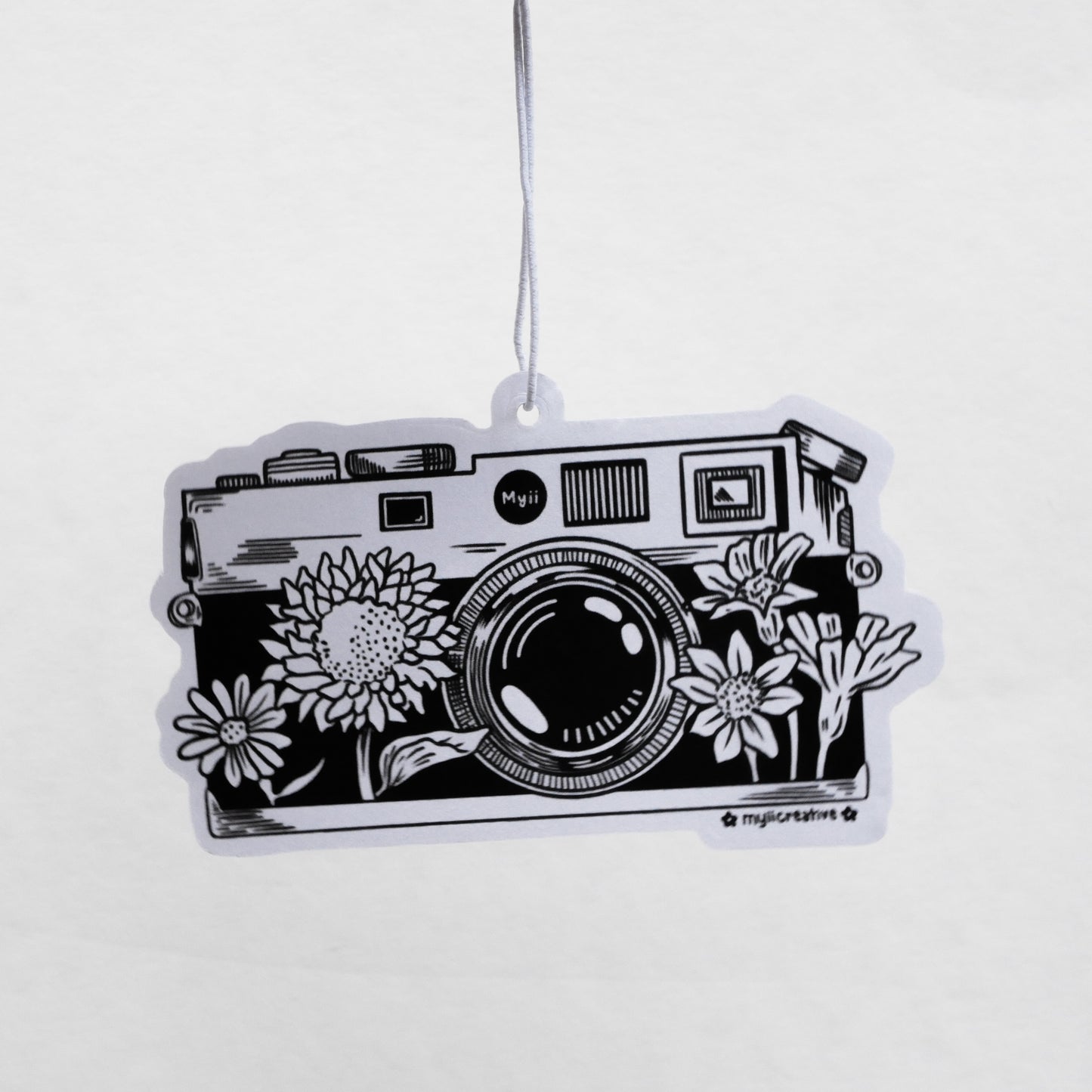 Floral Camera Air Freshener