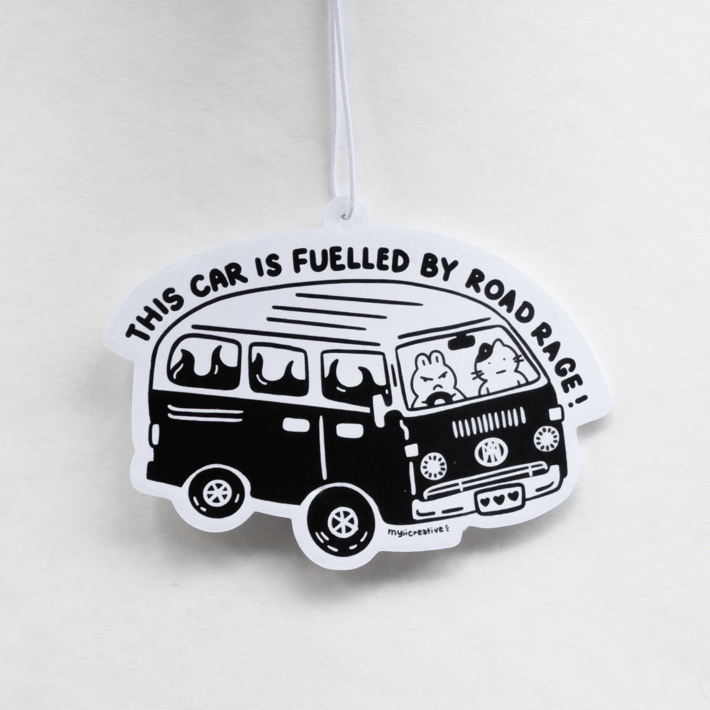 This Car Is Fuelled By Road Rage Air Freshener