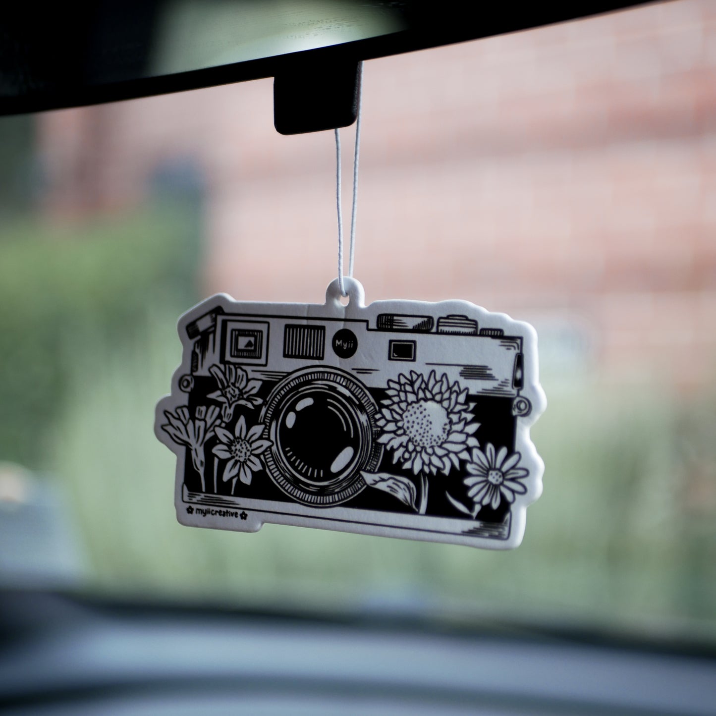 Floral Camera Air Freshener