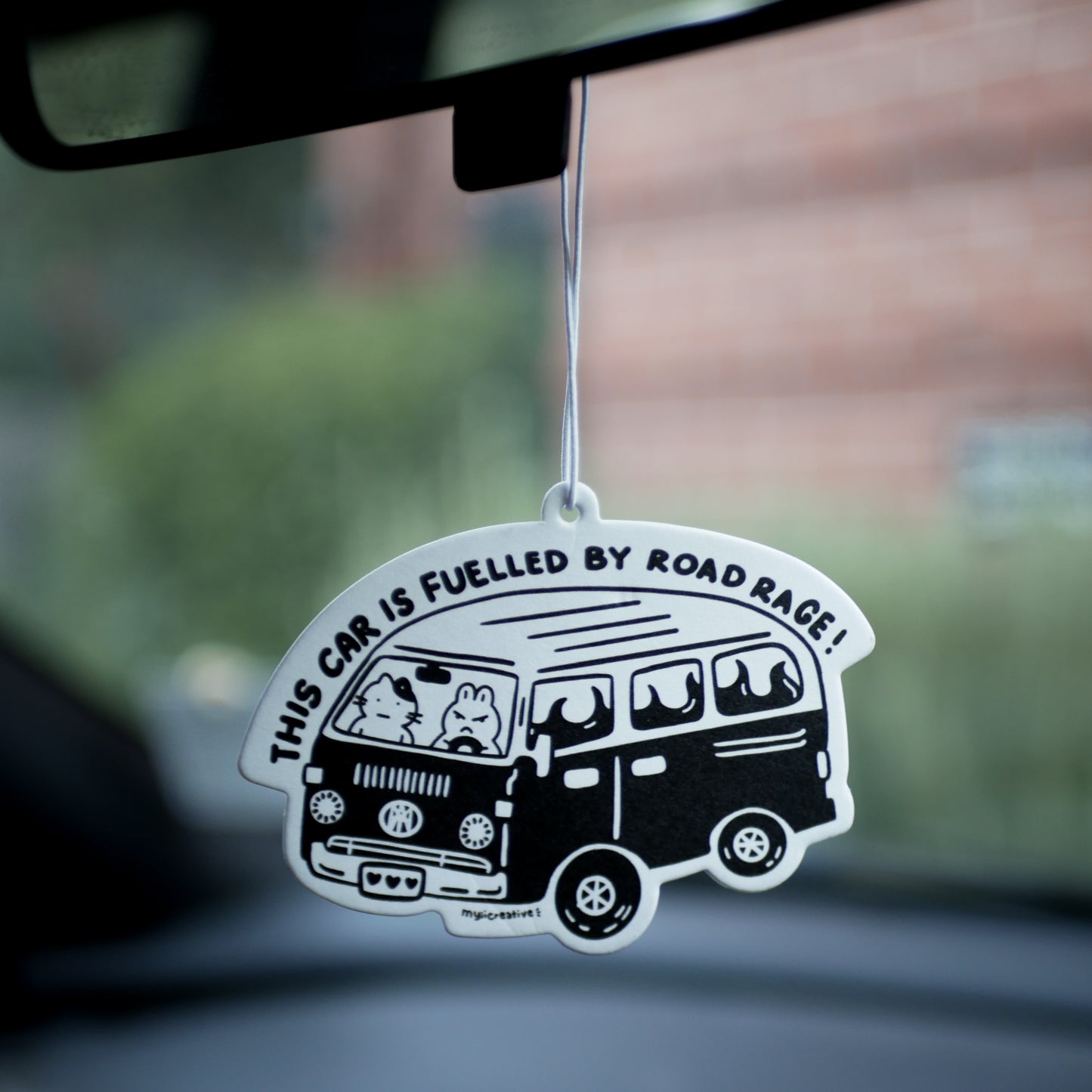 This Car Is Fuelled By Road Rage Air Freshener
