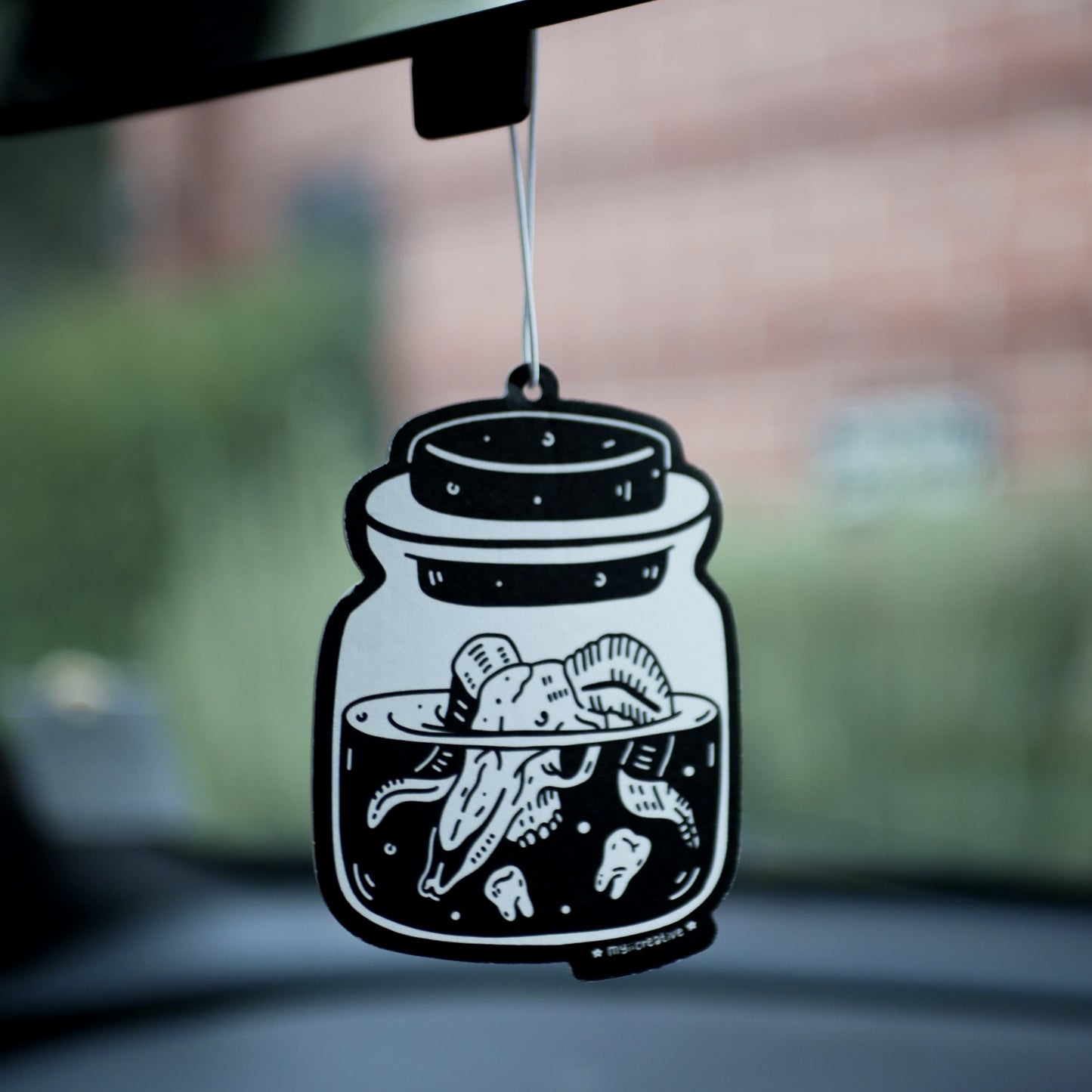 Ram Skull Jar Air Freshener