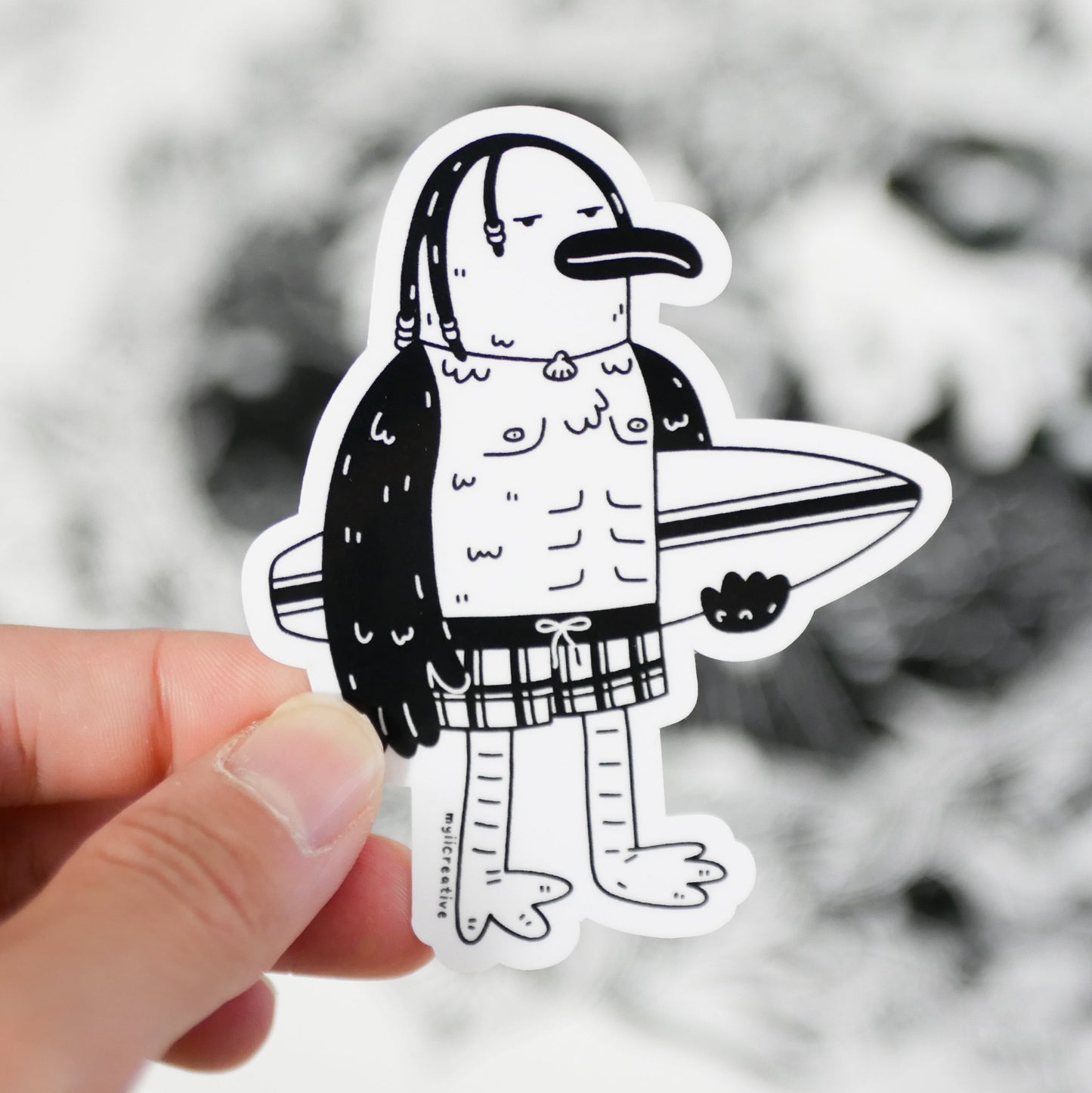 Surf’s Up Sticker