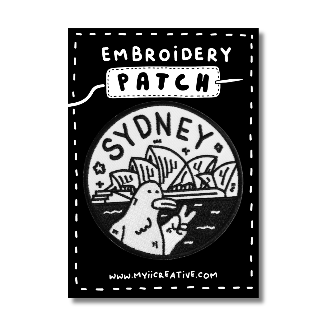 Sydney Embroidered Patch