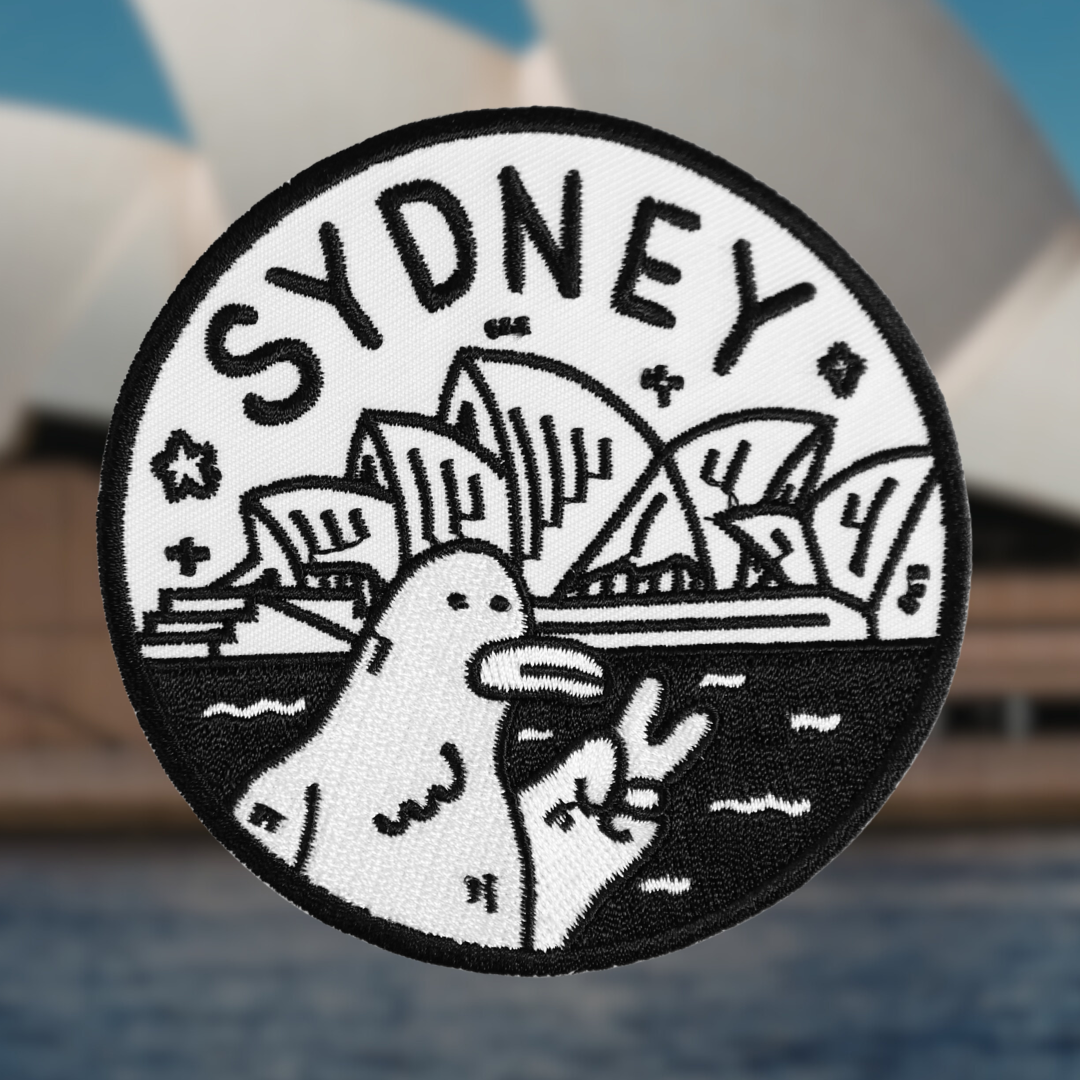 Sydney Embroidered Patch