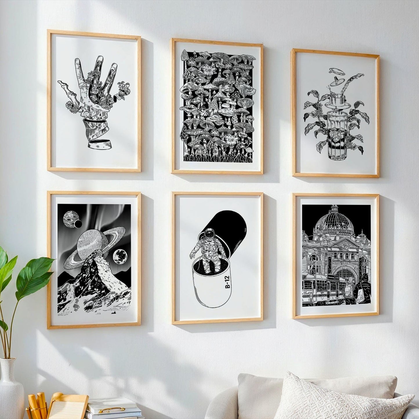 B-12 Art Print