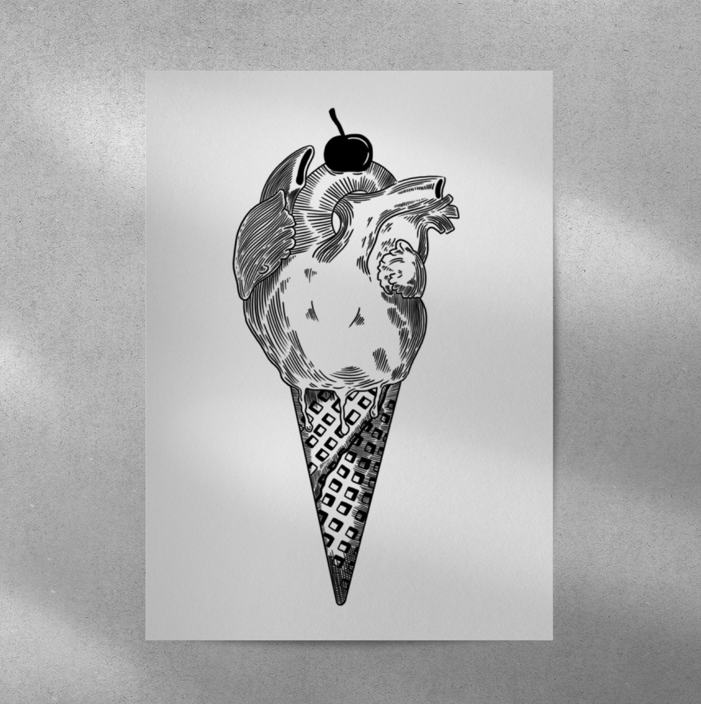 Heart Ice Cream