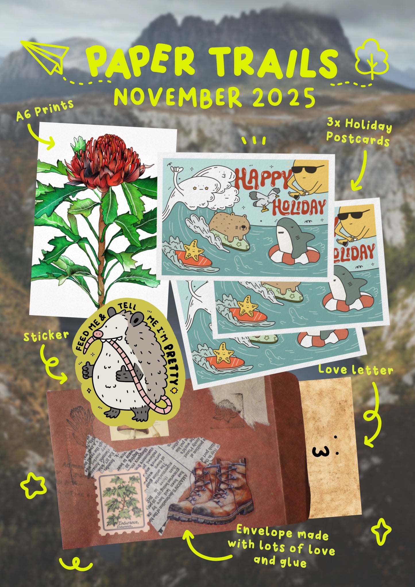 Paper Trails — Snail Mail Art Club