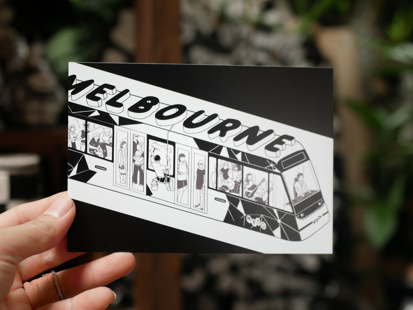 Melbourne Tram Post Card