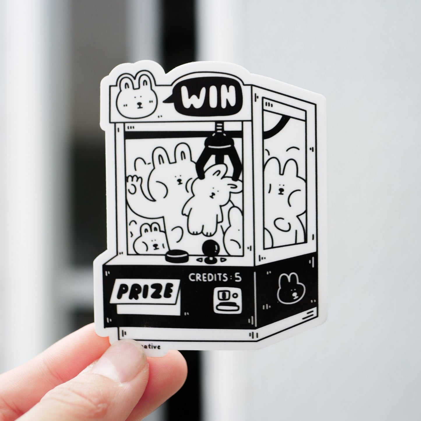 Claw Machine Sticker