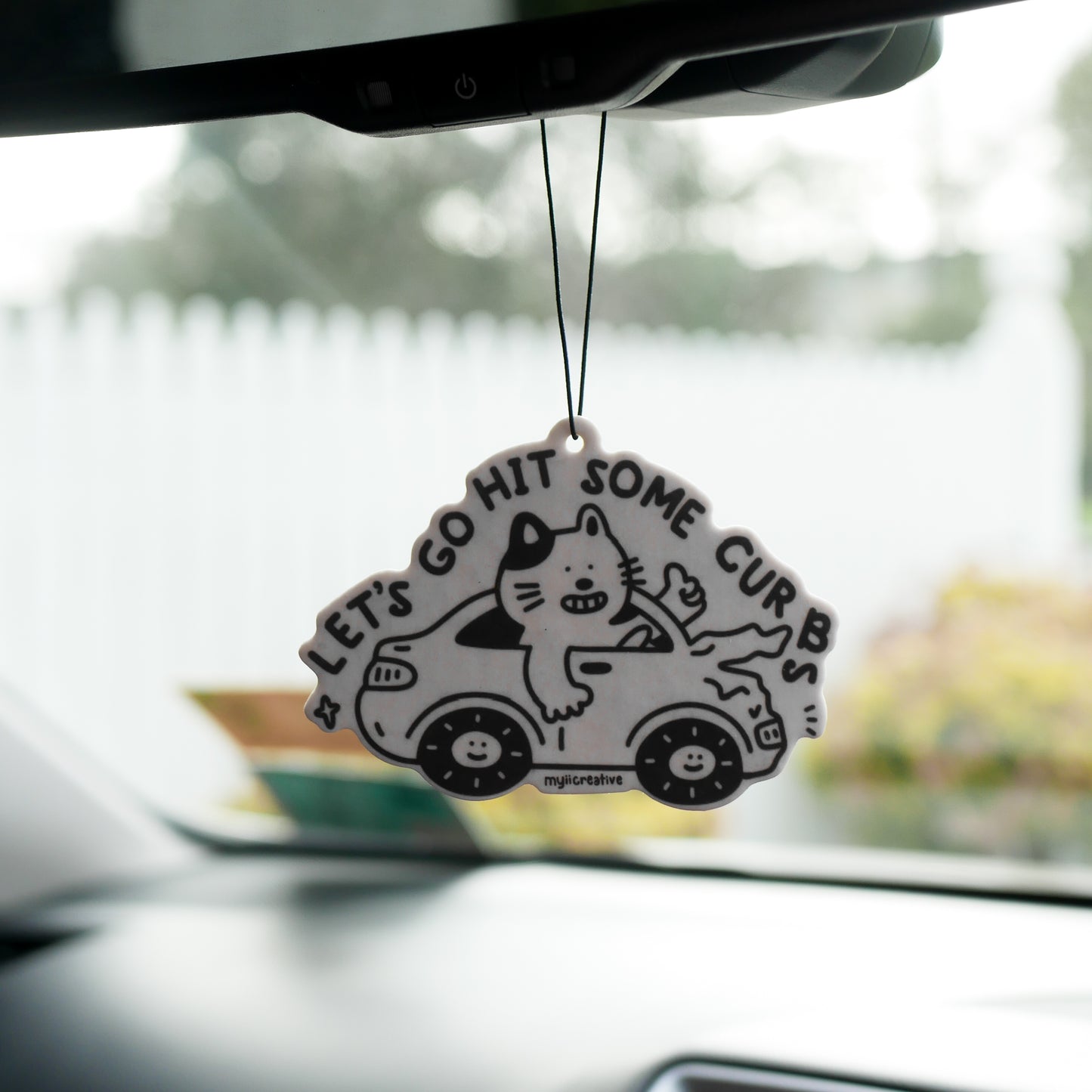 Let's go hit some curb Air Freshener