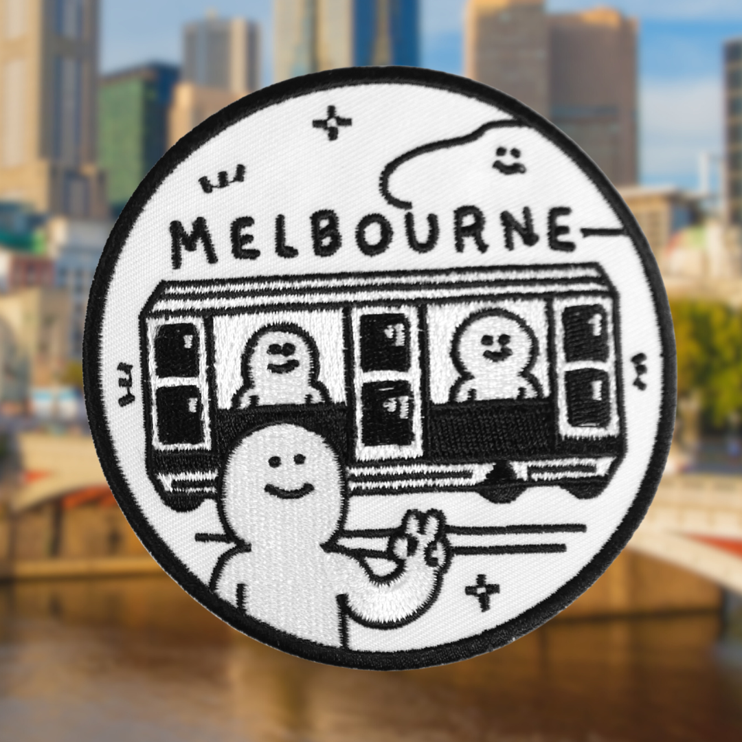 Melbourne Embroidered Patch