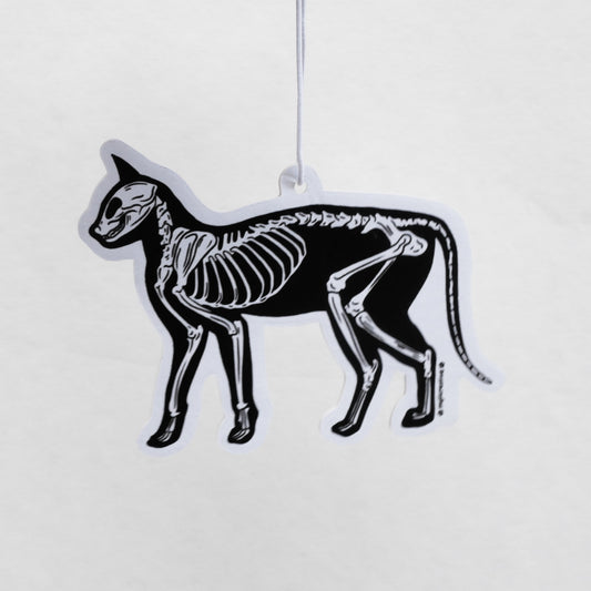 Cat Skeleton Air Freshener