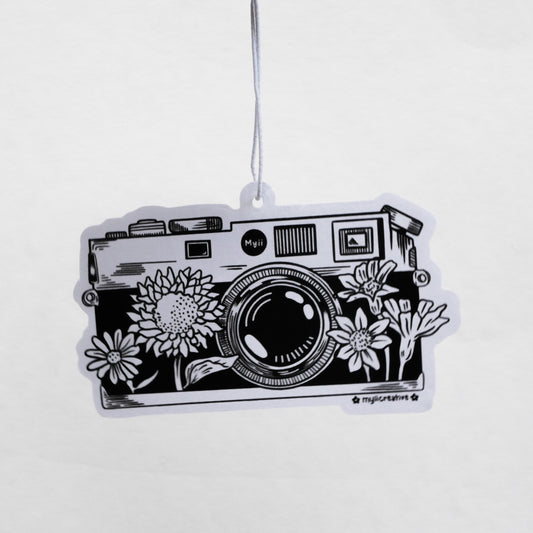 Floral Camera Air Freshener