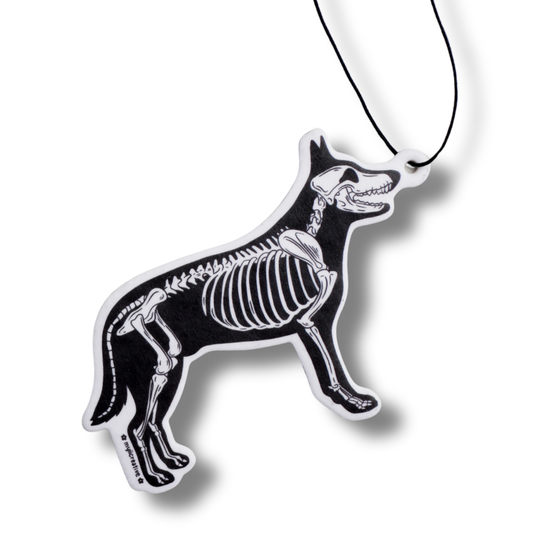 Dog Skeleton Air Freshener