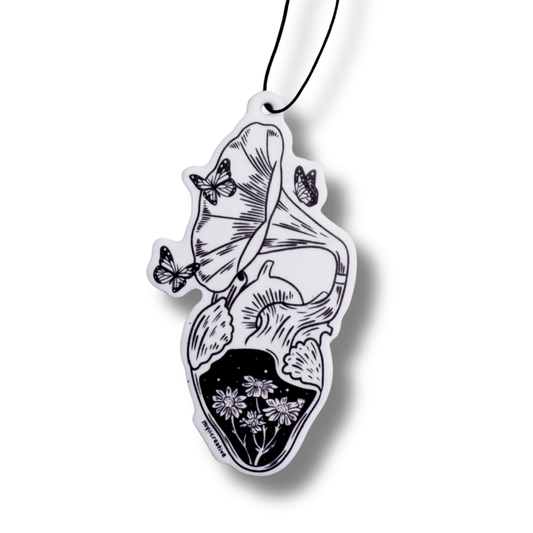 Floral Heart Air Freshener