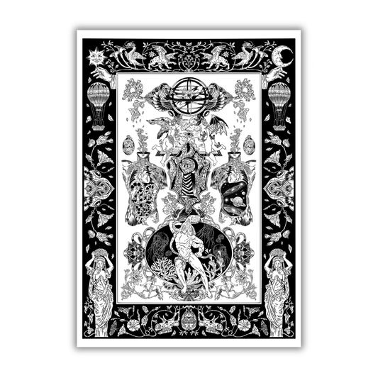 Playing God Art Print