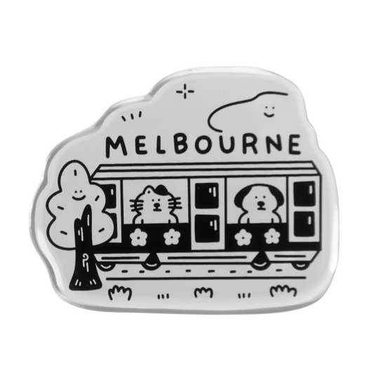 Melbourne Acrylic Magnets