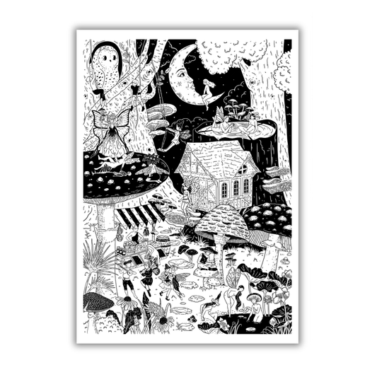 Once Upon A Time Art Print