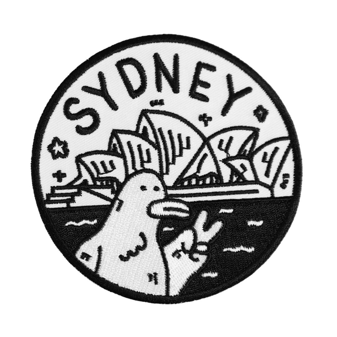 Sydney Embroidered Patch