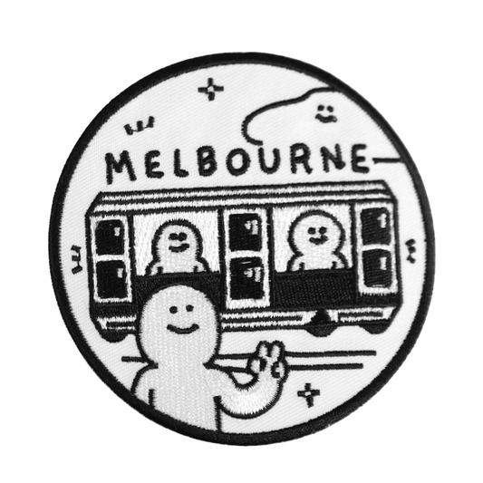 Melbourne Embroidered Patch
