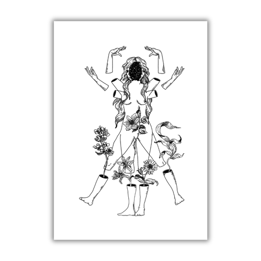 Virgo Art Print