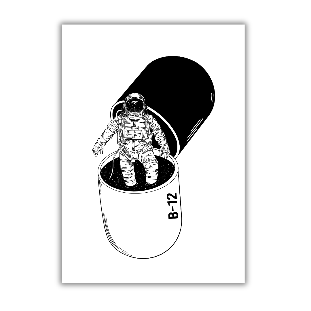 B-12 Art Print