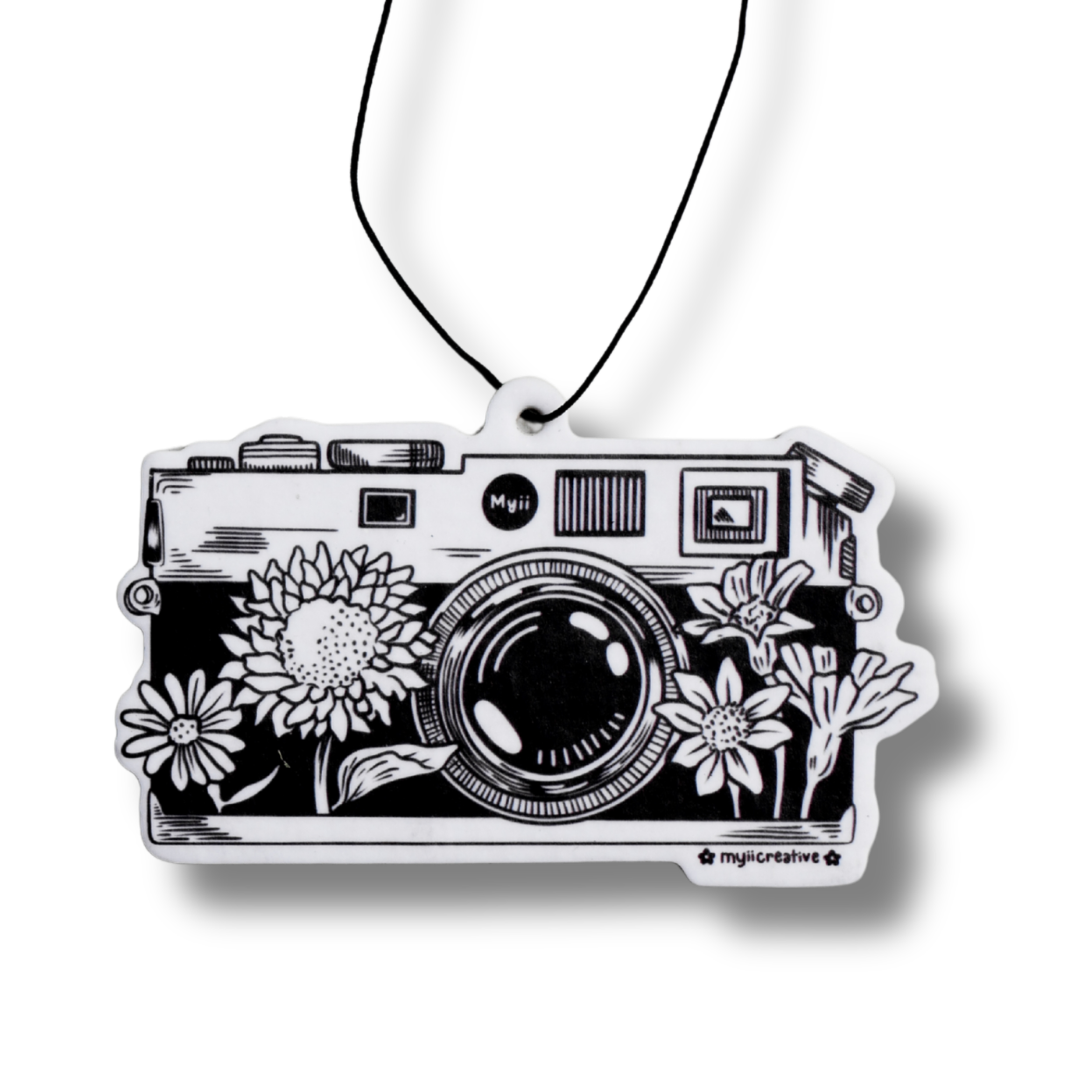 Floral Camera Air Freshener
