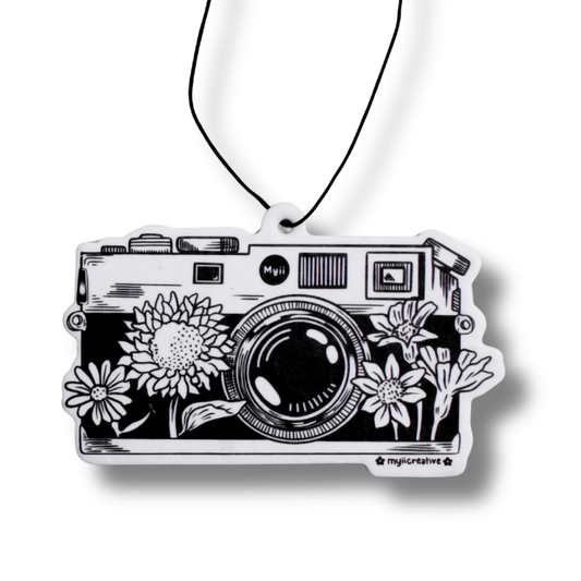 Floral Camera Air Freshener