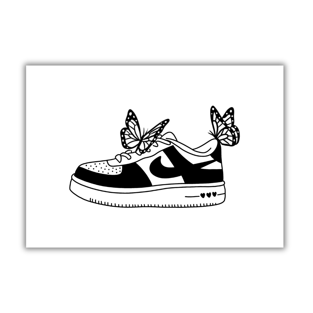 Nike Sneaker Art Print