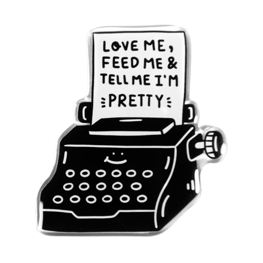 Typewriter Acrylic Magnets