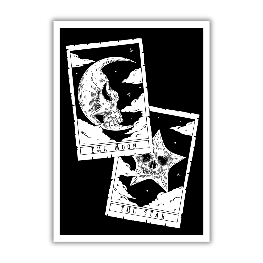 The Moon & The Star Art Print