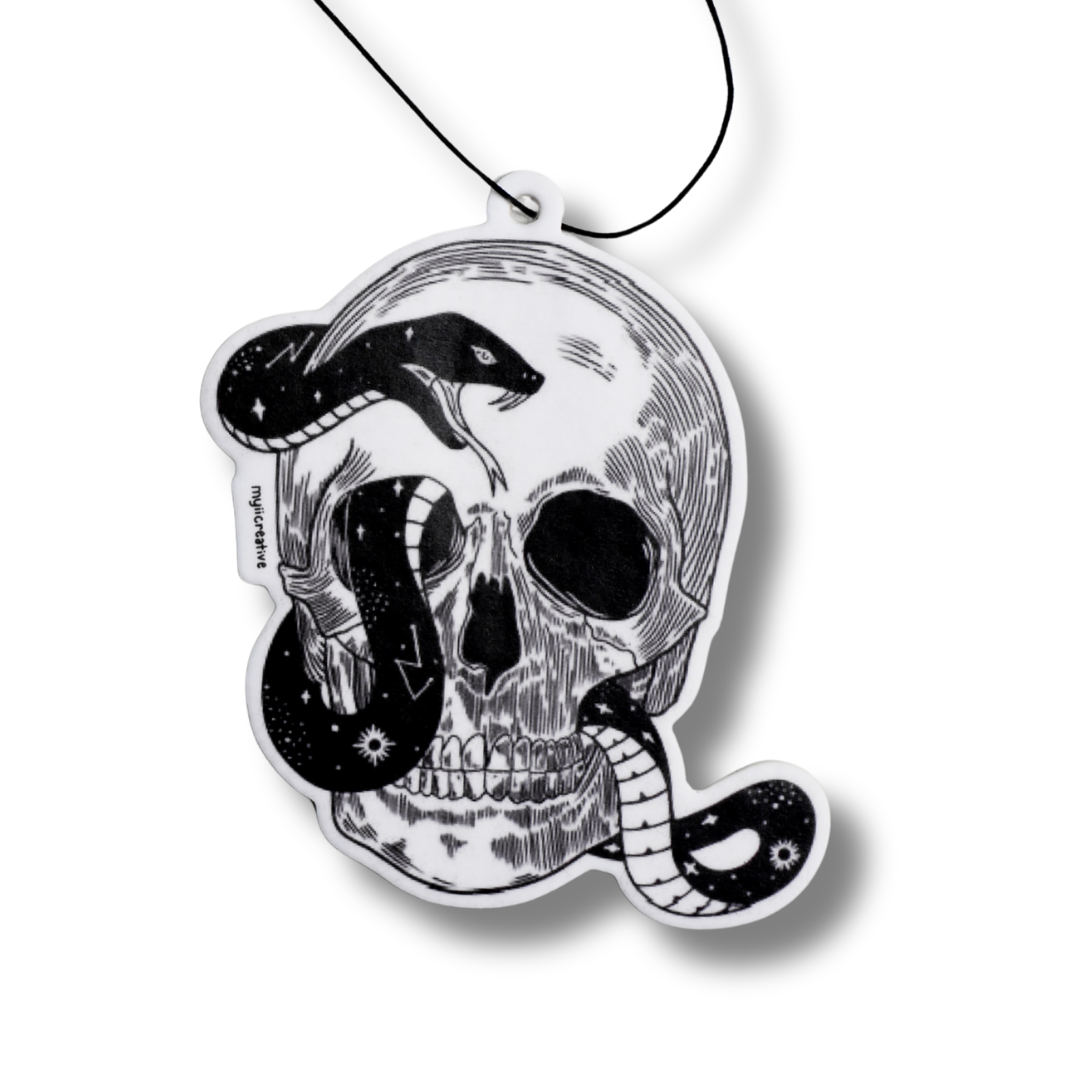 Snake & Skull Air Freshener