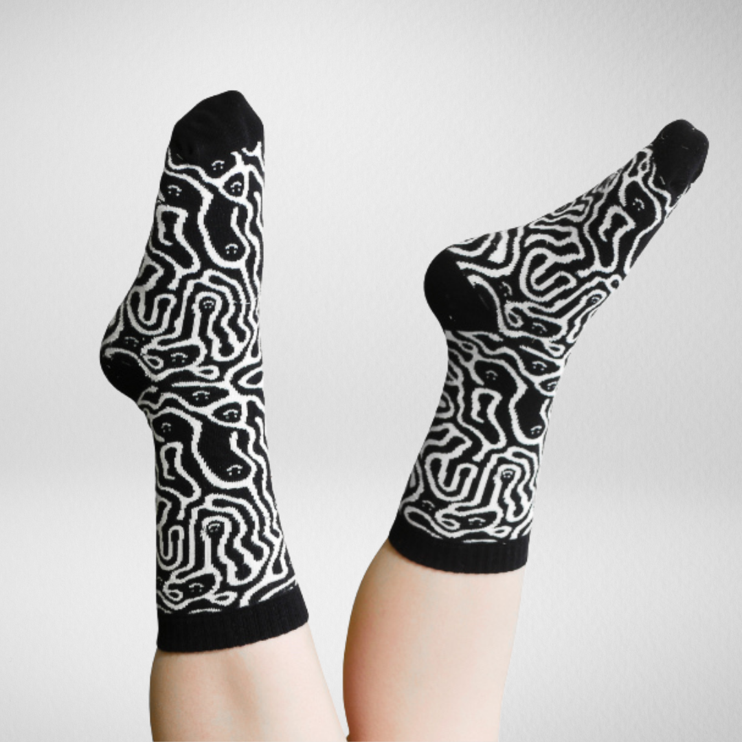 Topographic Socks