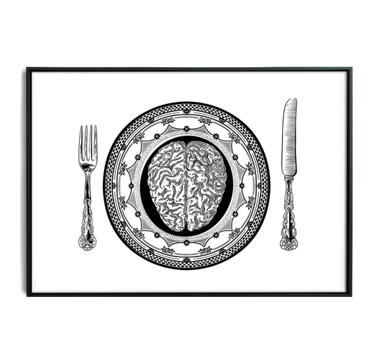 Brain On Plate