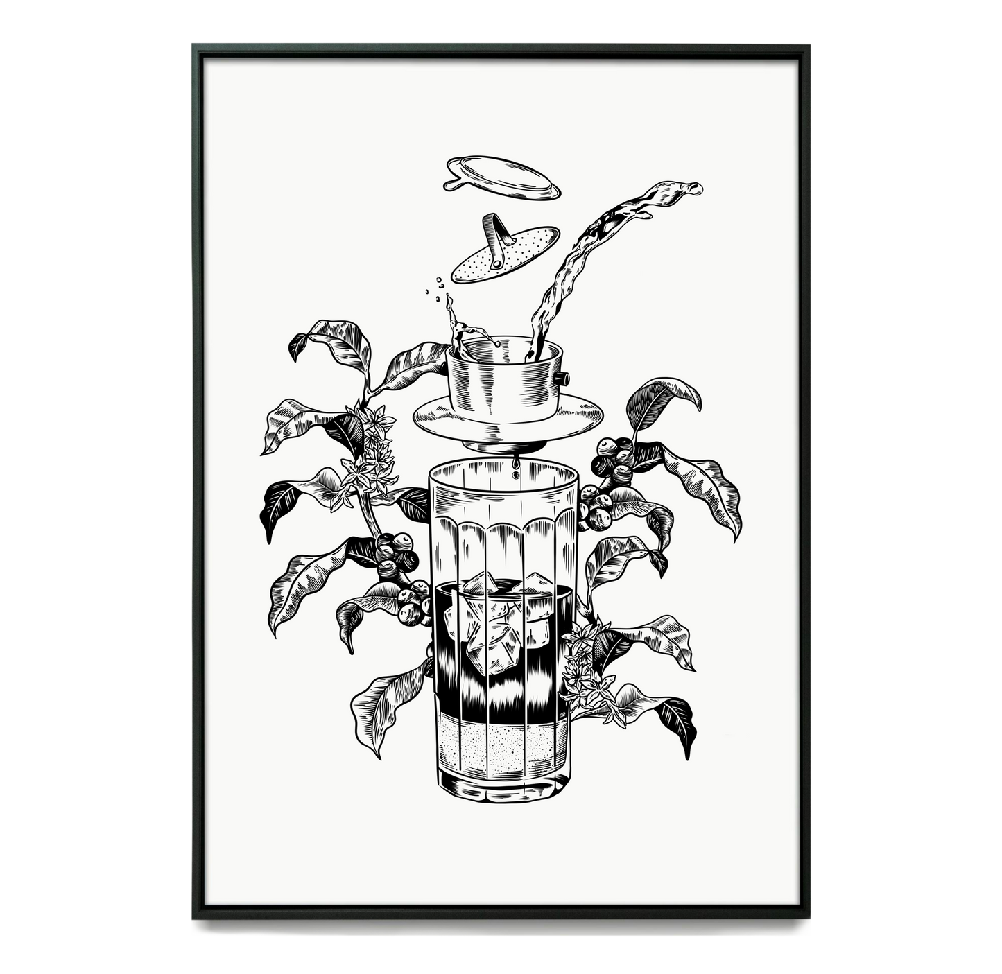 Cafe Sua Da Art Print