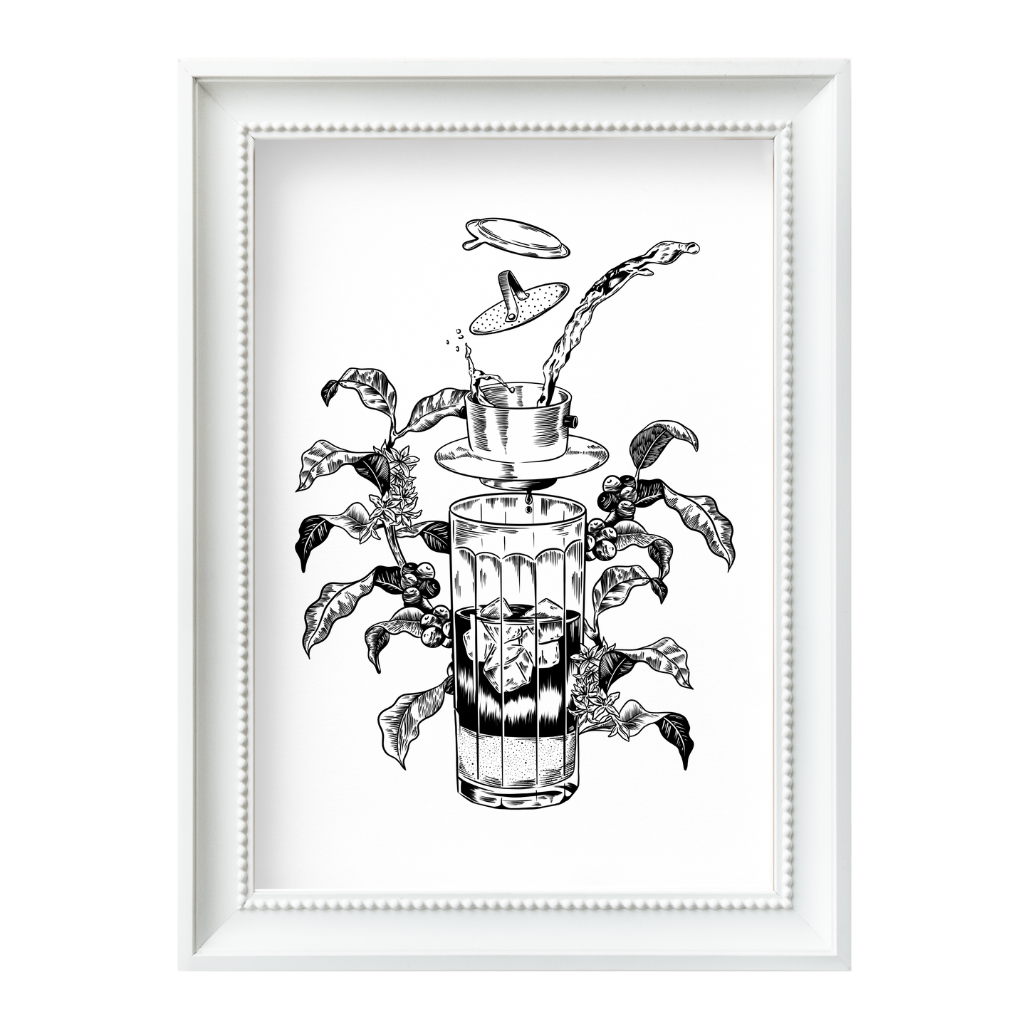 Cafe Sua Da Art Print