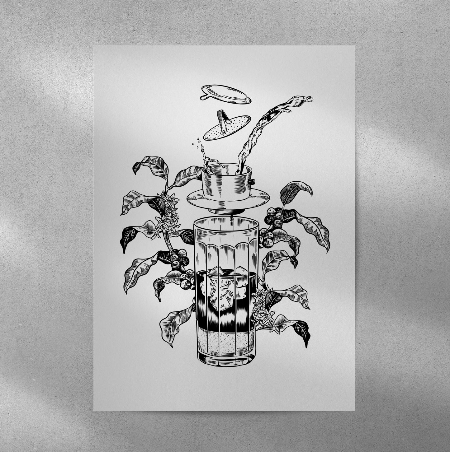 Cafe Sua Da Art Print