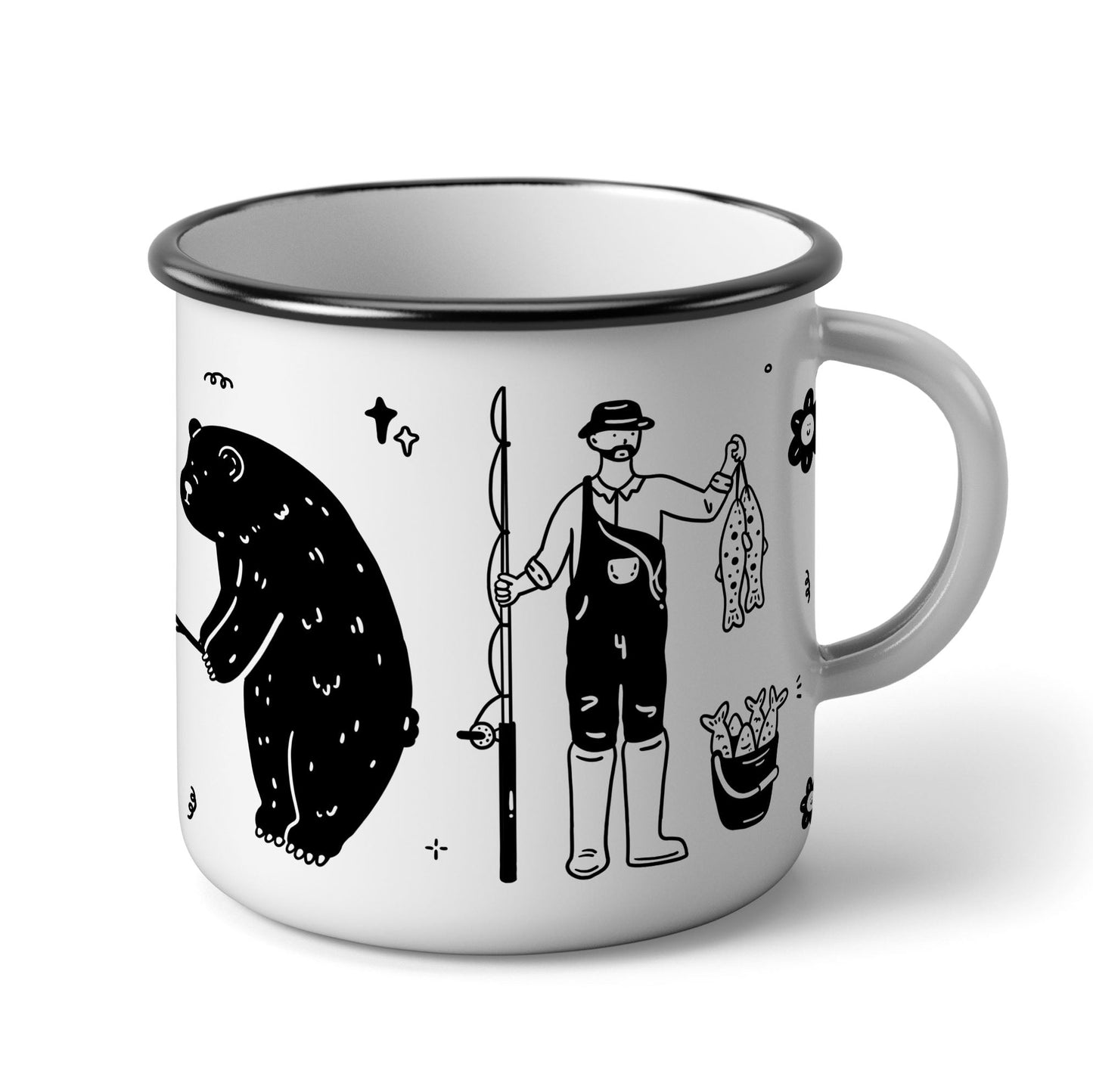 Enamel Camping Mug