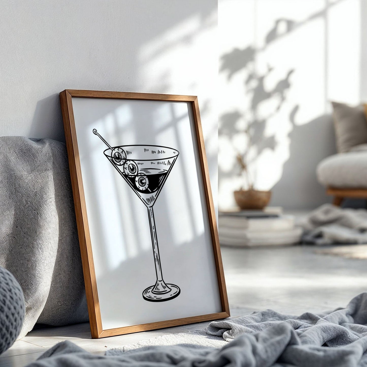 Martini Art Print