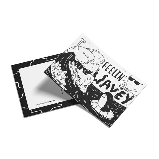 Feelin’ Wavey Postcard