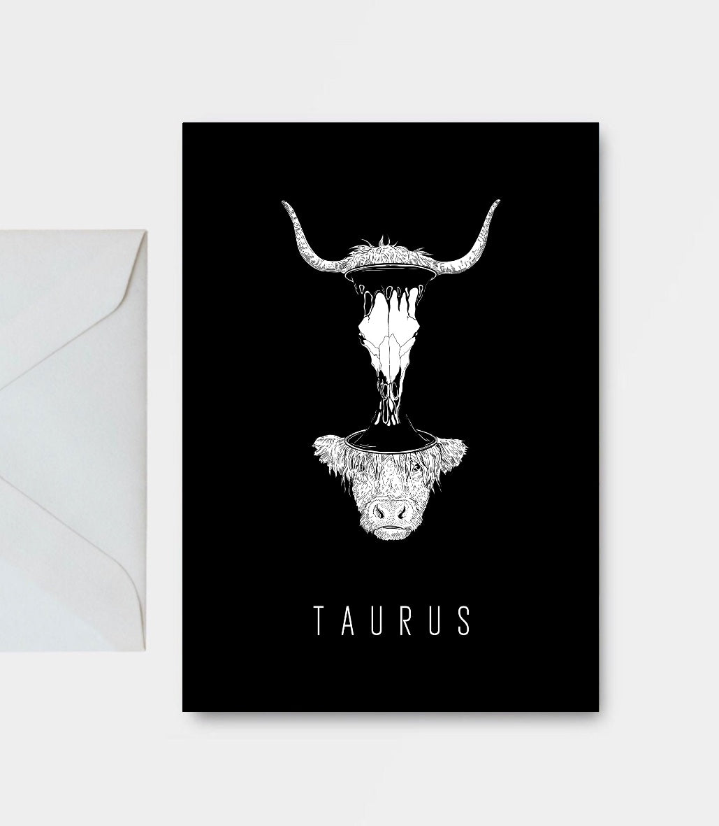 Taurus Postcard