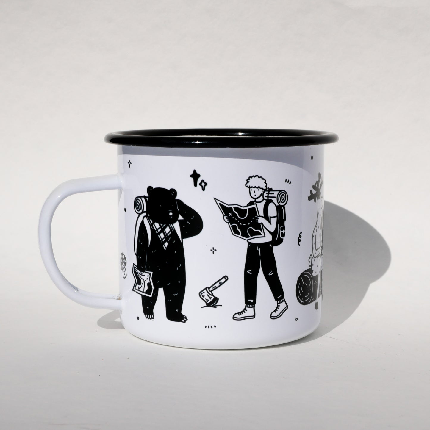 Enamel Camping Mug