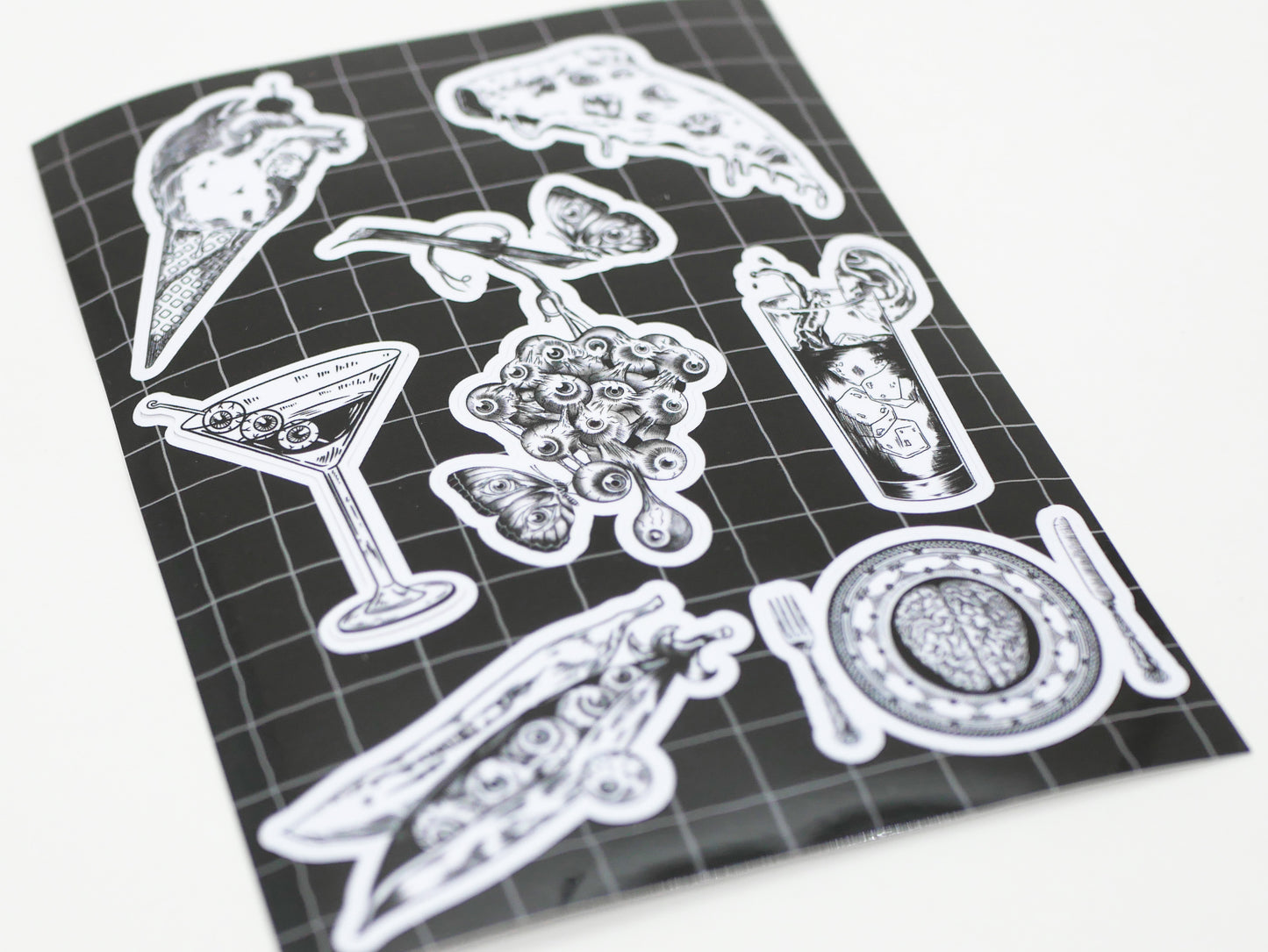 Horror Foods Sticker Sheet