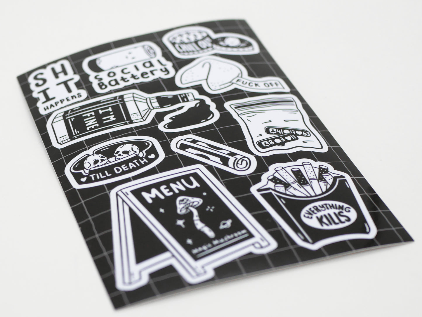 Shit Happens Sticker Sheet