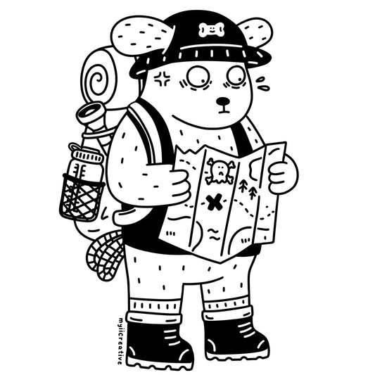 Take A Hike Sticker