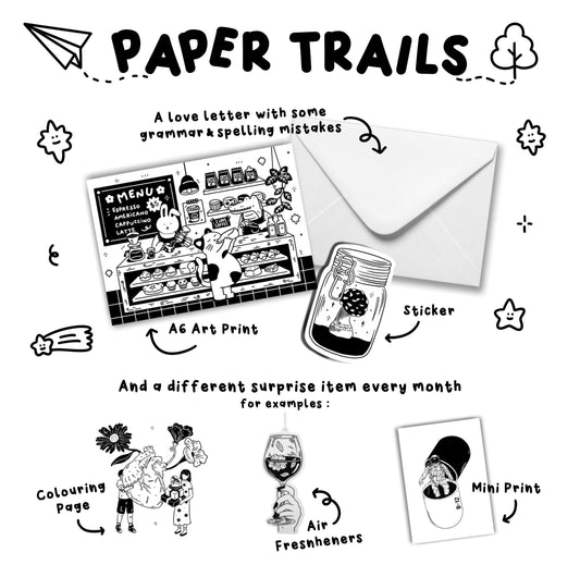 Paper Trails — Snail Mail Art Club 