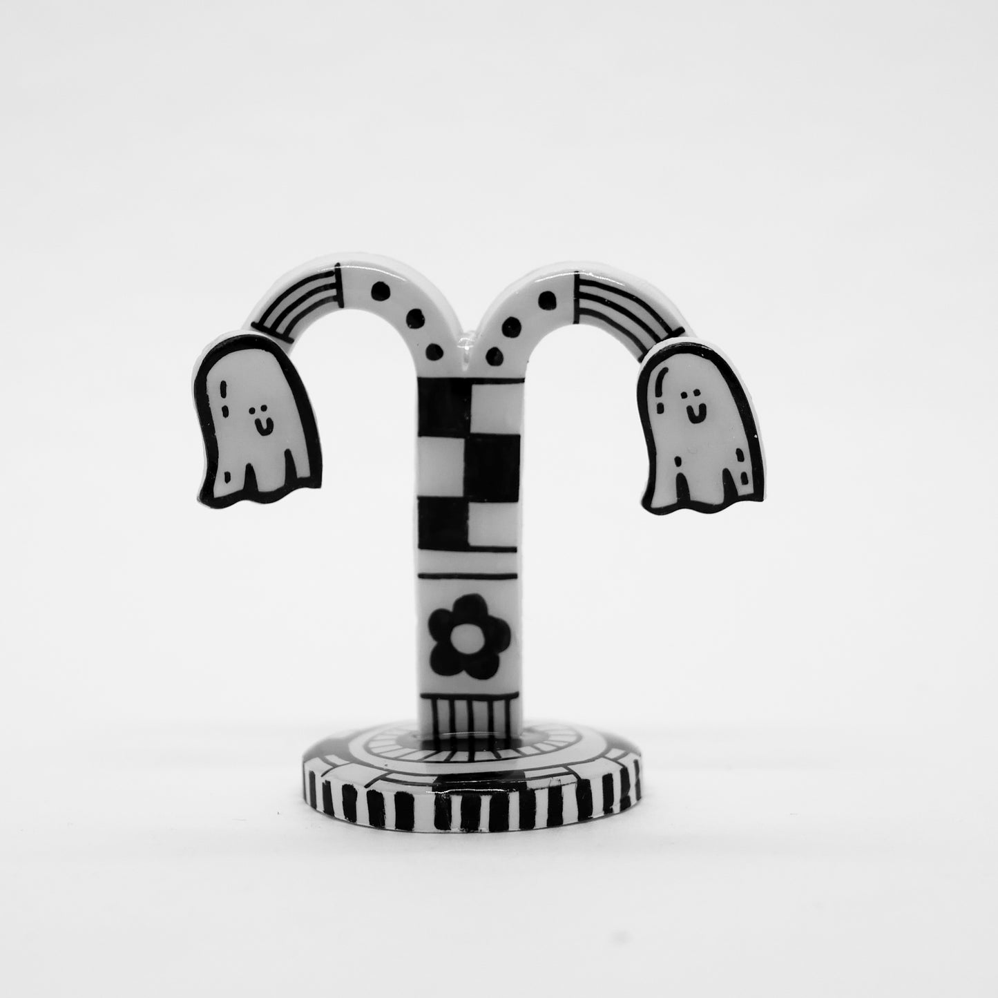 Mini Ghost Earrings