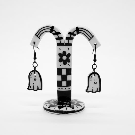 Mini Ghost Earrings