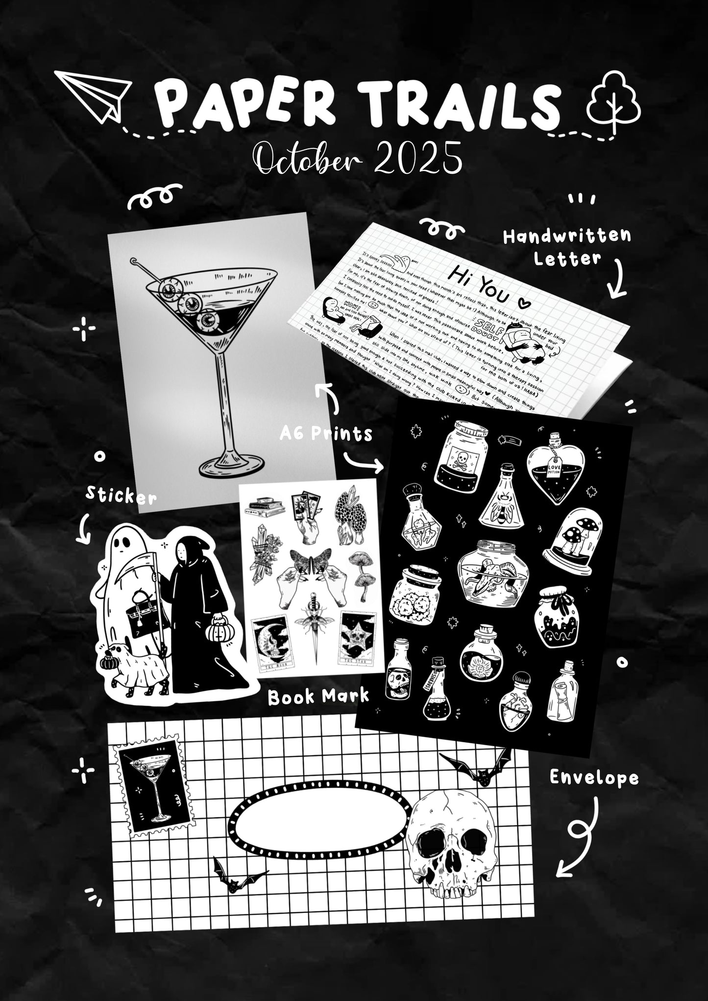 Paper Trails — Snail Mail Art Club 