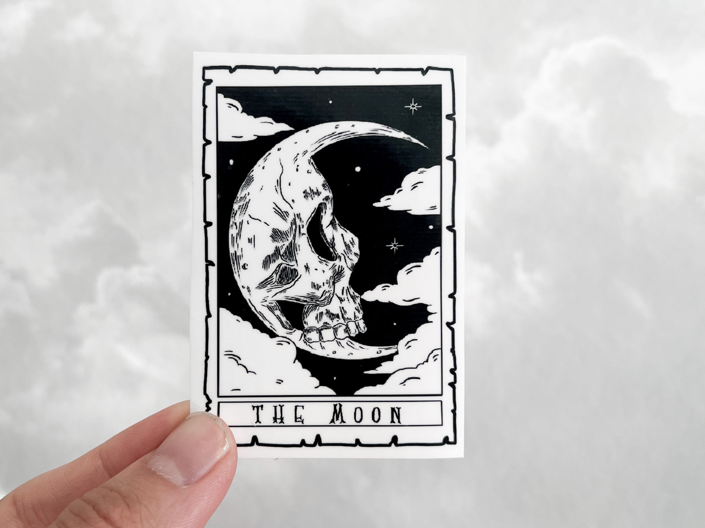The Moon Tarot Card Sticker